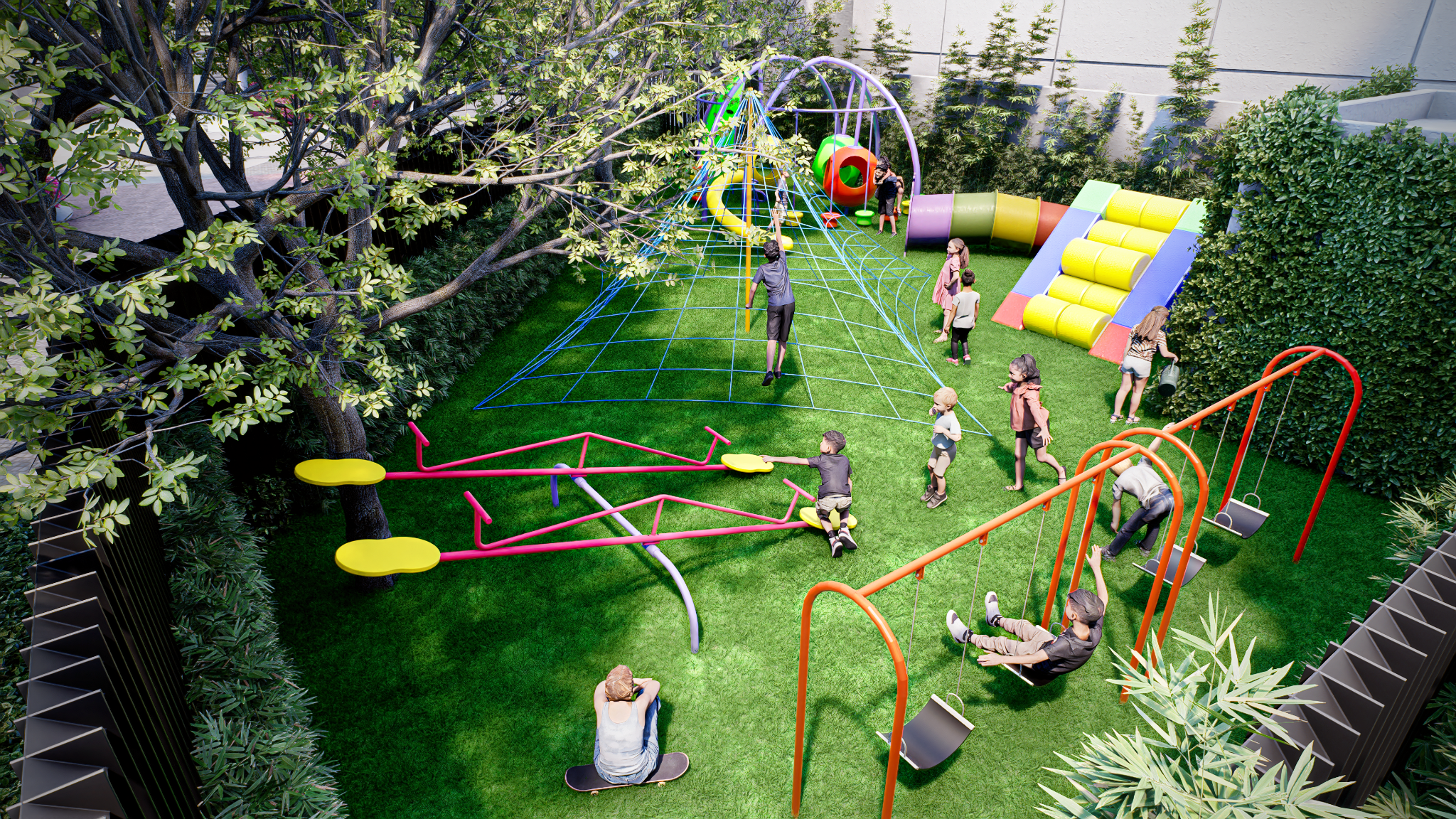Área recreativa infantil
